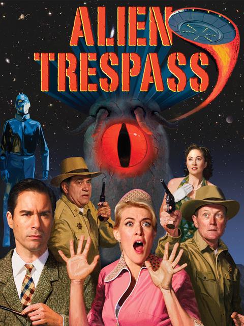 Movie poster for Alien Trespass