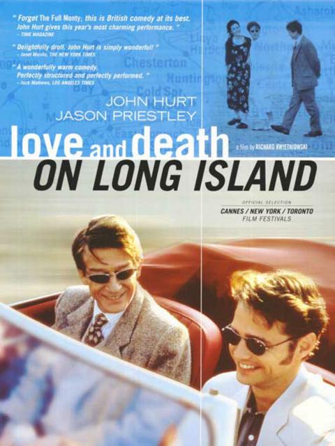 Movie poster for Love and Death on Long Island