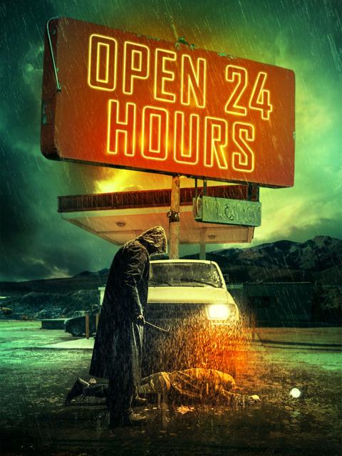 Movie poster for Open 24 Hours