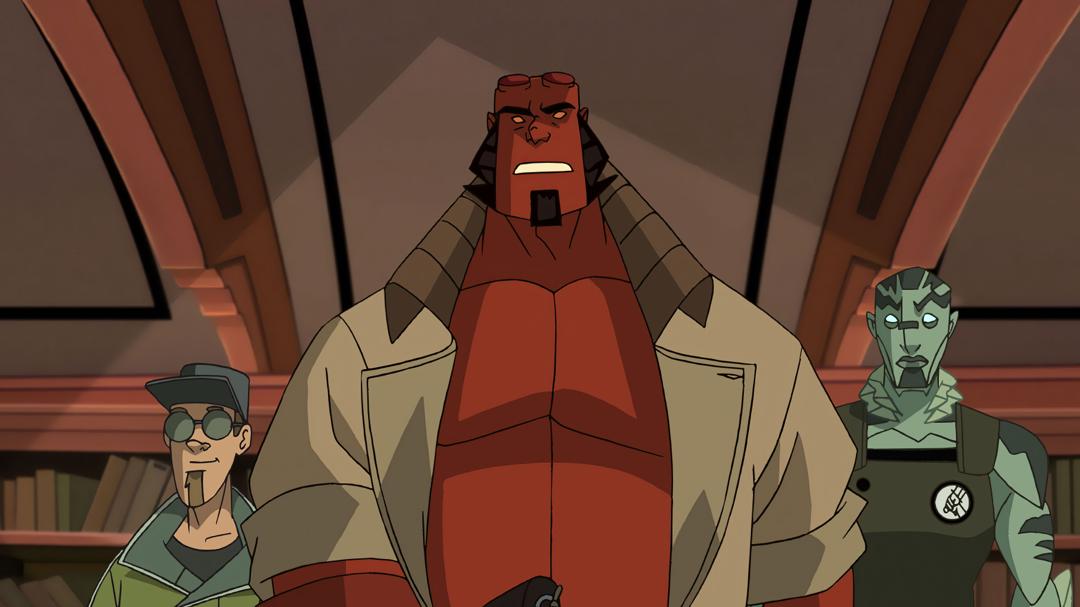 Background image for Hellboy Animated: Blood and Iron