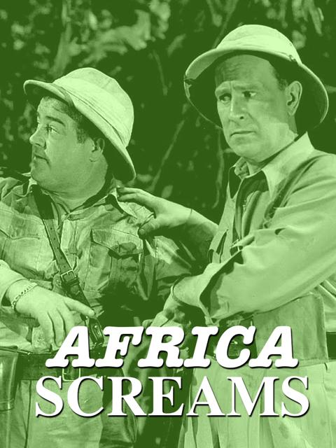 Movie poster for Africa Screams