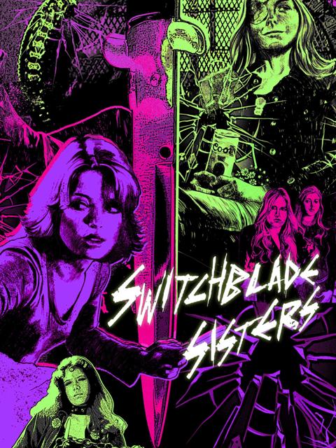 Movie poster for Switchblade Sisters