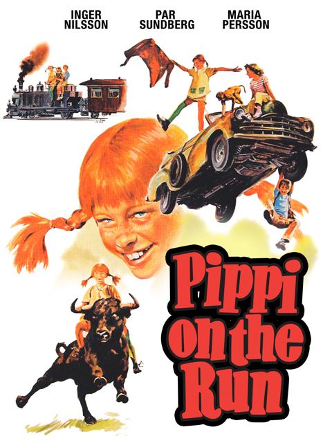 Movie poster for Pippi on the Run