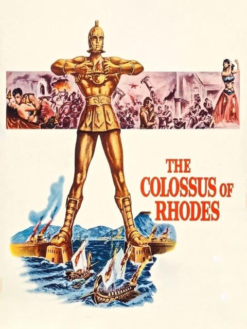 Movie poster for The Colossus of Rhodes