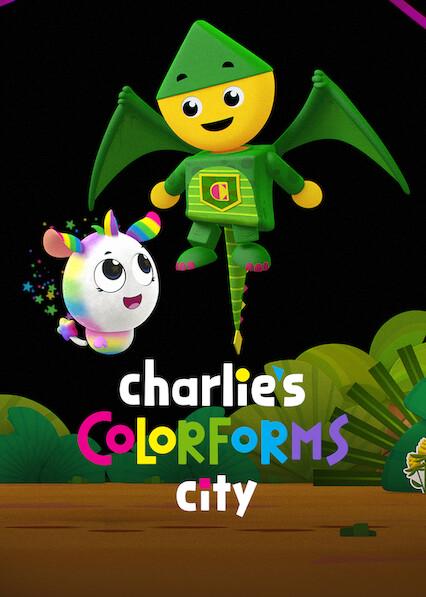 Series poster for Charlie's Colorforms City
