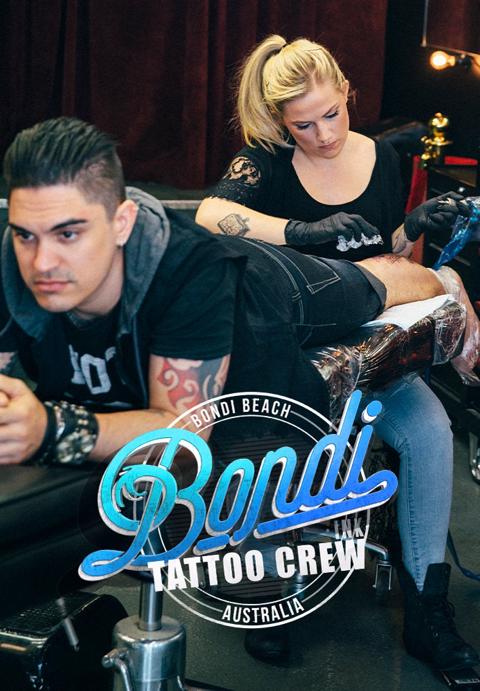 Series poster for Bondi Ink Tattoo Crew