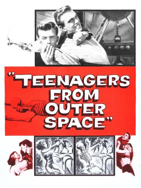 Movie poster for Teenagers from Outer Space