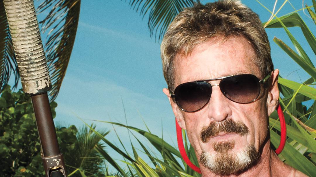 Background image for Gringo: The Dangerous Life of John McAfee
