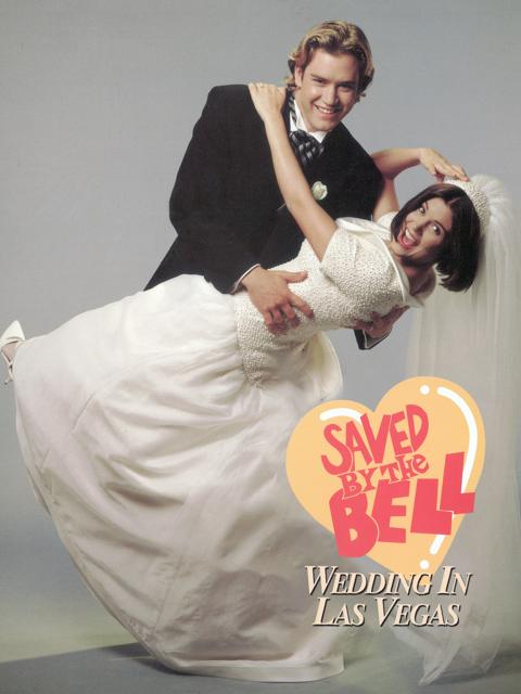 Movie poster for Saved by the Bell: Wedding in Las Vegas