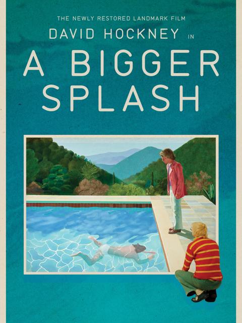 Movie poster for A Bigger Splash