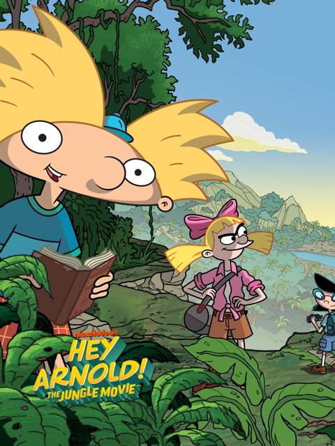 Movie poster for Hey Arnold! The Jungle Movie