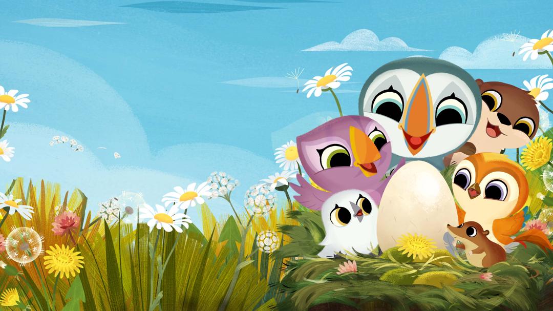 Background image for Puffin Rock and the New Friends