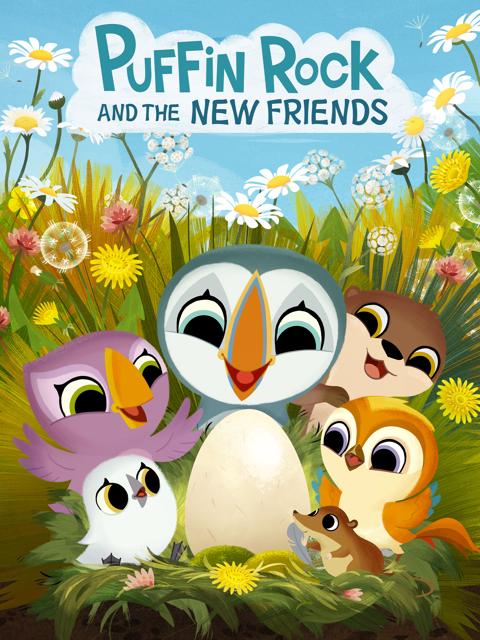 Movie poster for Puffin Rock and the New Friends