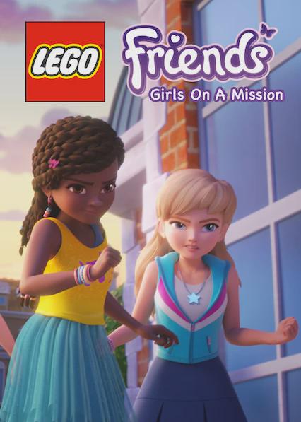 Series poster for LEGO Friends: Girls on a Mission