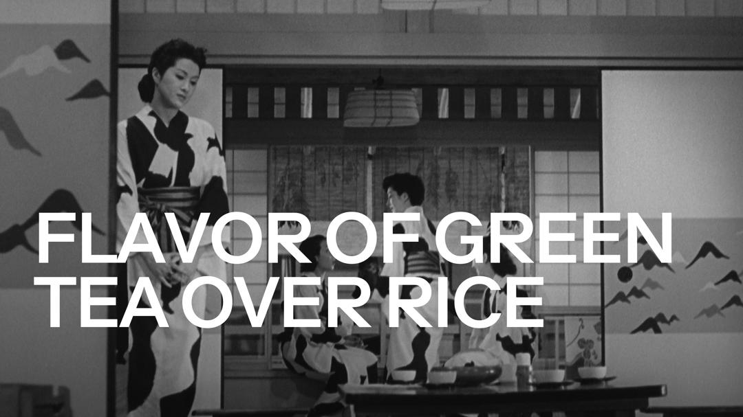 The Flavor of Green Tea Over Rice