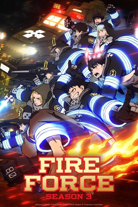 Series poster for Fire Force