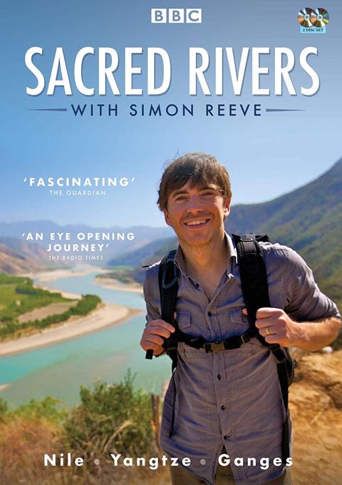 Series poster for Sacred Rivers with Simon Reeve