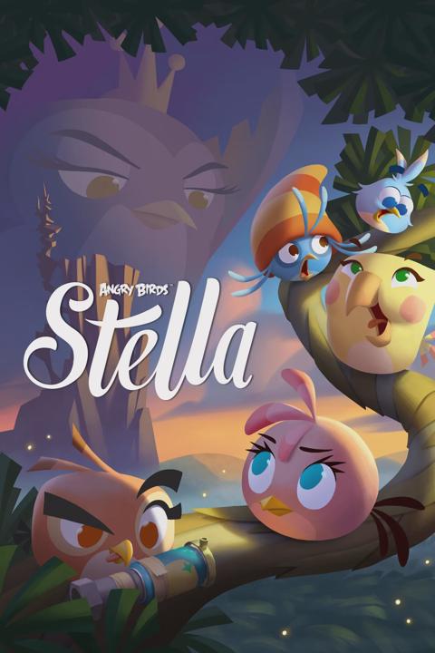 Series poster for Angry Birds Stella