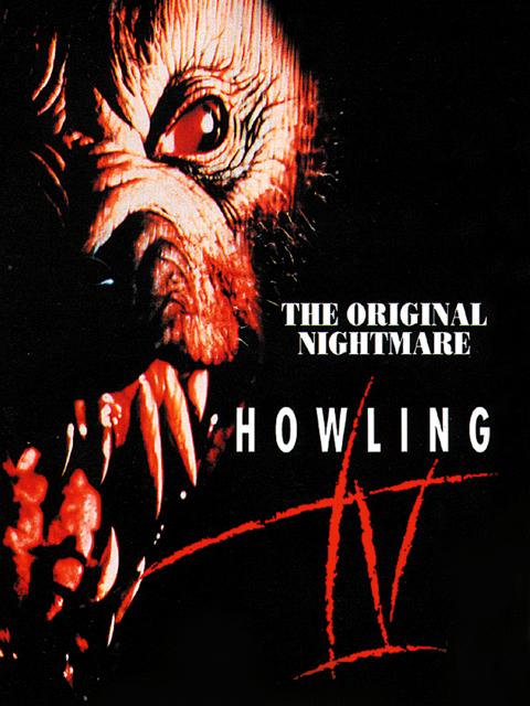 Movie poster for Howling IV: The Original Nightmare