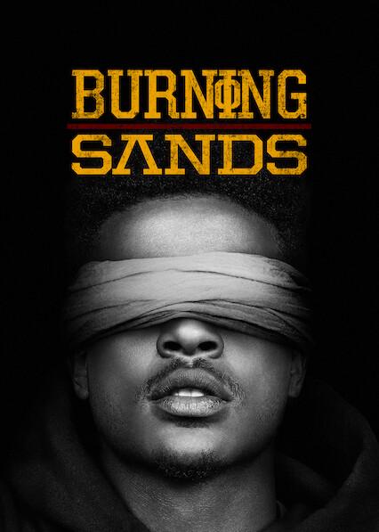 Movie poster for Burning Sands