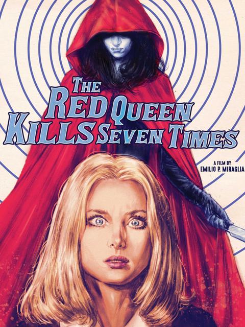 Movie poster for The Red Queen Kills Seven Times