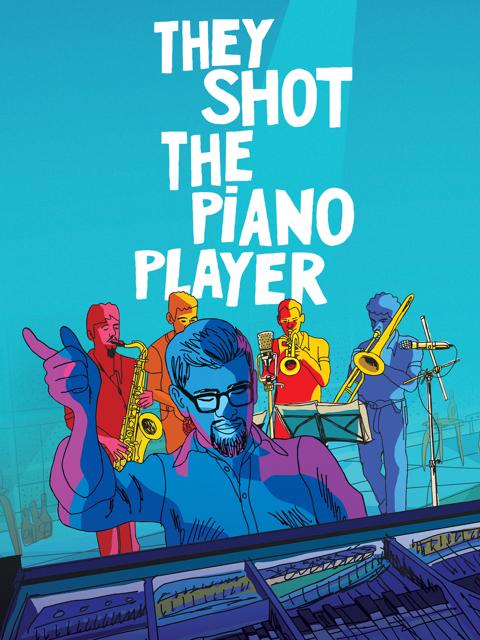 Poster för They Shot the Piano Player