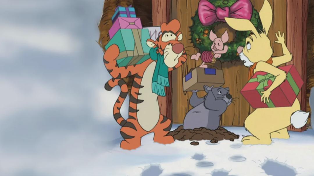 Background image for Winnie the Pooh: A Very Merry Pooh Year