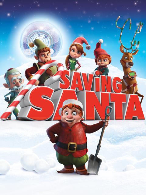 Movie poster for Saving Santa