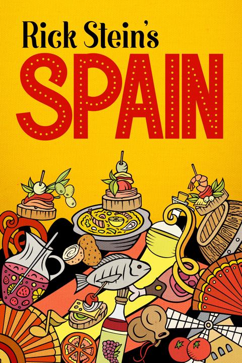 Series poster for Rick Stein's Spain