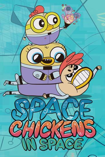 Space Chickens in Space poszter