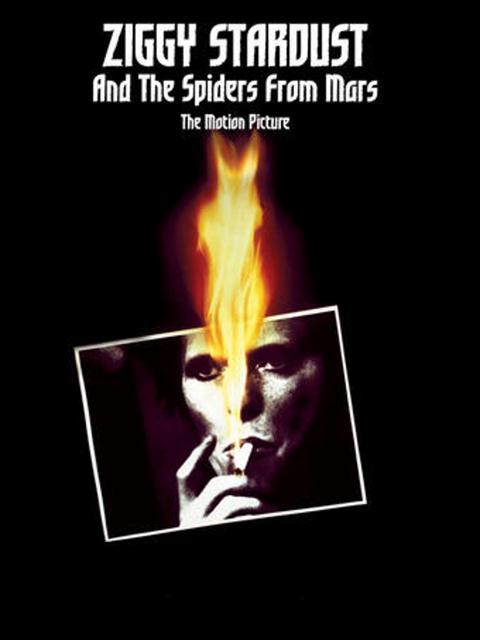 Movie poster for Ziggy Stardust and the Spiders from Mars