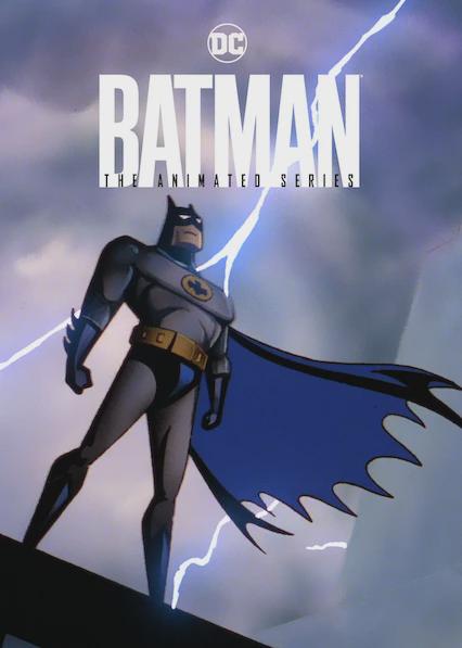 Series poster for Batman: The Animated Series