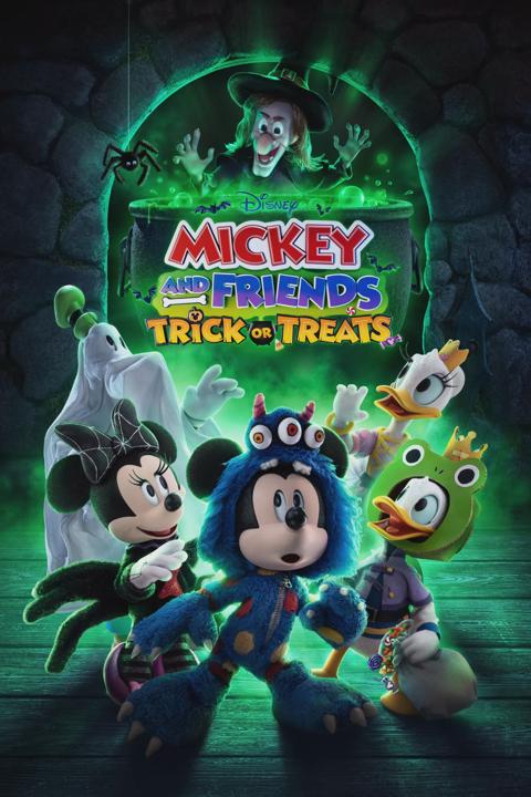 Movie poster for Mickey and Friends: Trick or Treats