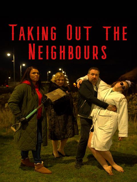 Movie poster for Taking Out the Neighbours