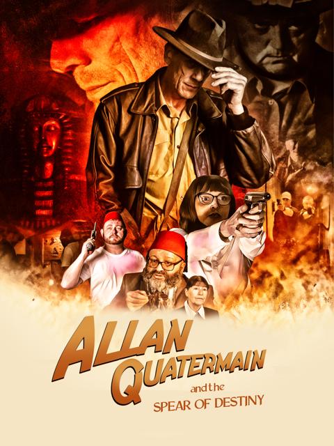 Movie poster for Allan Quatermain and the Spear of Destiny