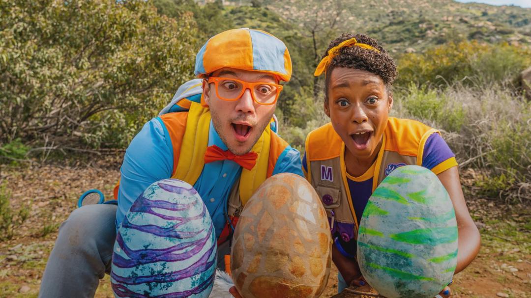 Background image for Blippi's Big Dino Adventure