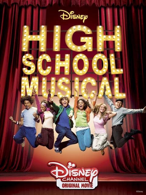 Movie poster for High School Musical