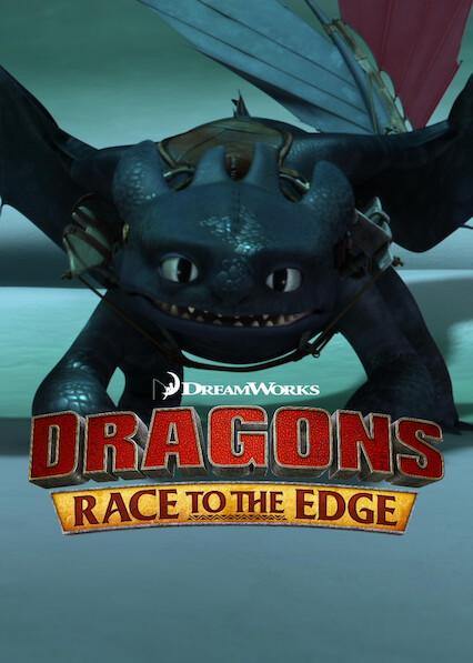 Series poster for Dragons: Race to the Edge