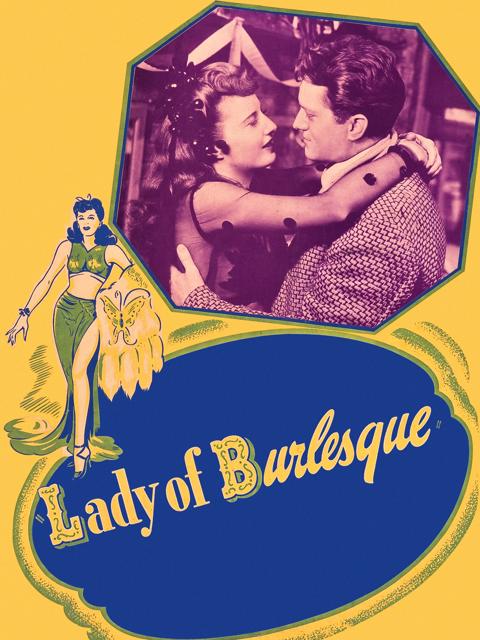 Movie poster for Lady of Burlesque
