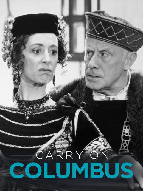 Movie poster for Carry On Columbus