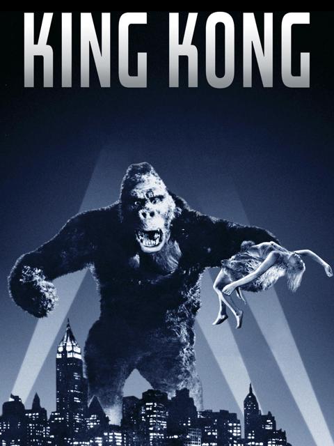 Movie poster for King Kong