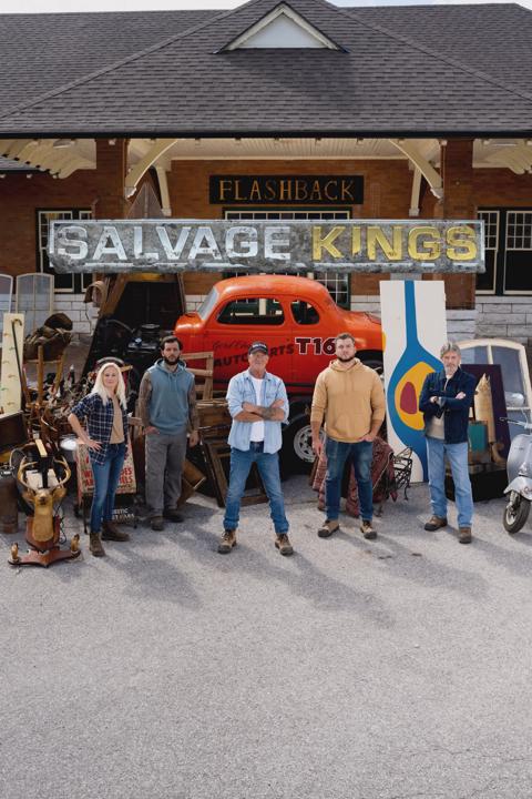 Series poster for Salvage Kings