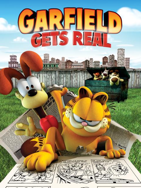 Movie poster for Garfield Gets Real