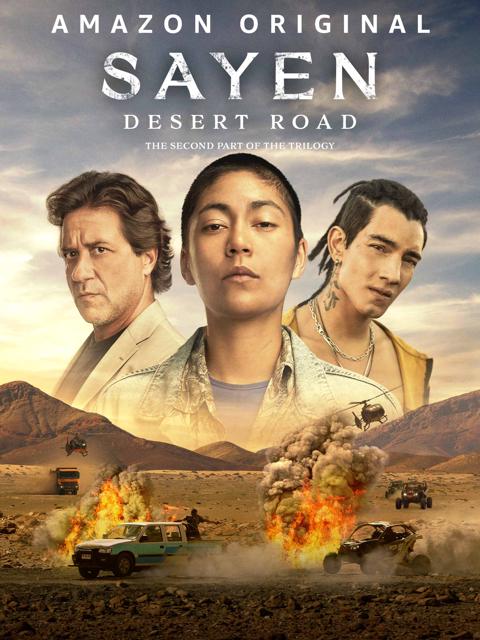 Movie poster for Sayen: Desert Road