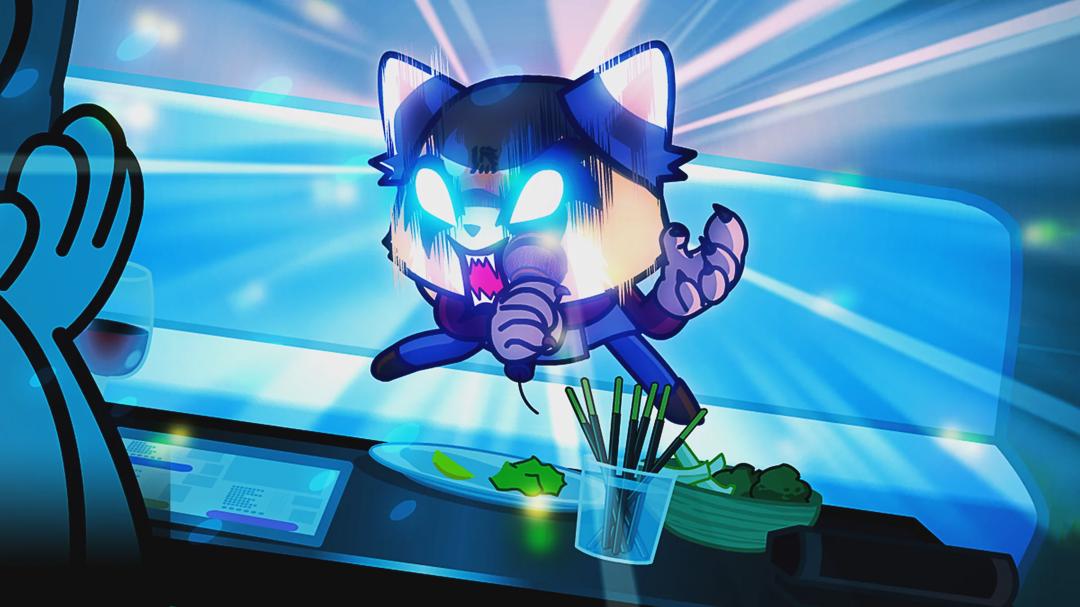 Background image for Aggretsuko