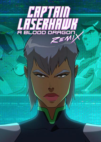 Poster för Captain Laserhawk: A Blood Dragon Remix