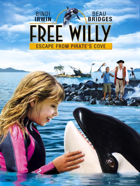 Poster för Free Willy: Escape from Pirate's Cove