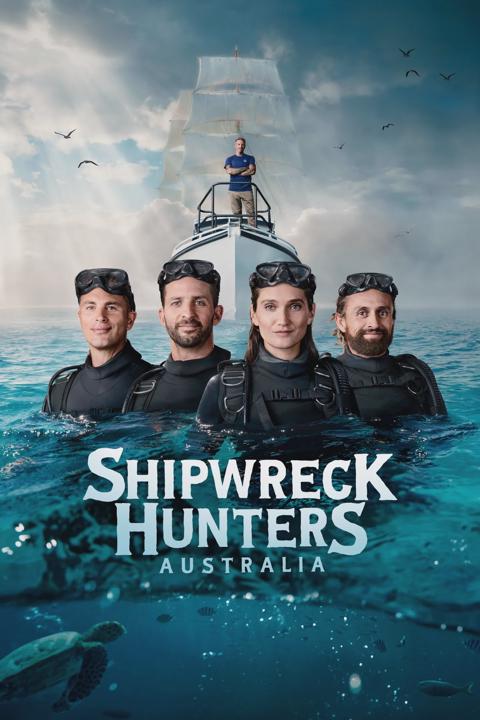 Series poster for Shipwreck Hunters Australia