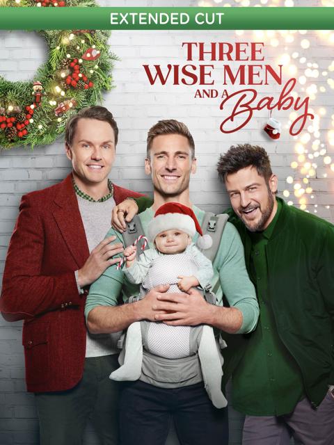 Movie poster for Three Wise Men and a Baby