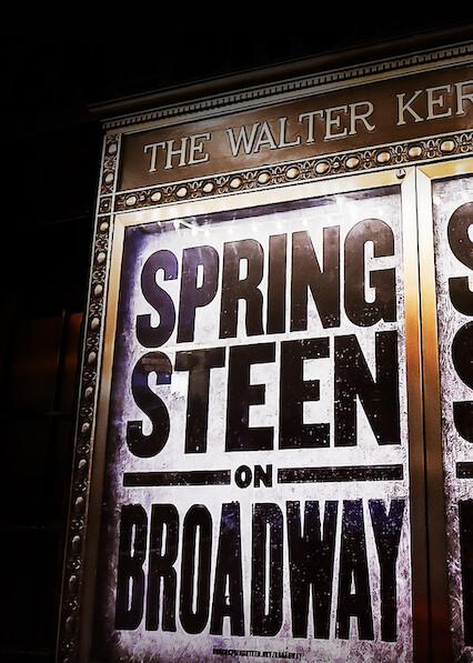 Poster för Springsteen on Broadway
